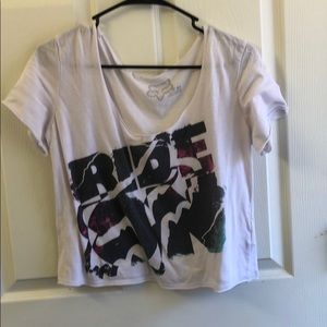 Fox racing crop top